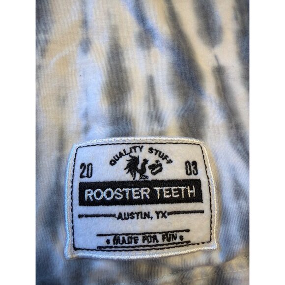 Rooster Teeth Long-Sleeve Tie-Dye Shirt LG Rooster Graphic Pocket Design - Picture 2 of 5
